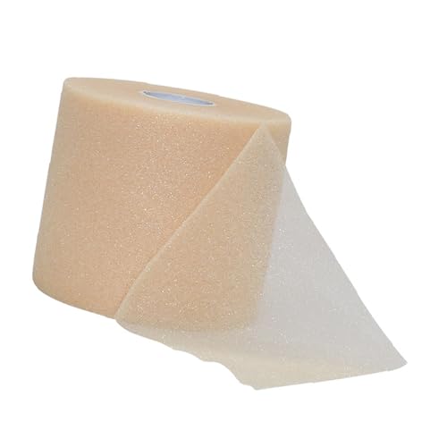 Ldabrye Vorwickelband, 27 m, athletisches Vorwickelband, 7 cm x 27 m, athletisches Schaumstoff-Klebeband für Haare, Schaumstoff-Unterwickel, Sportwickel Ldabrye Vorwickelband, 27 m, athletisches Vorwickelband, 7 cm x 27 m, athletisches Schaumstoff-Klebeband für Haare, Schaumstoff-Unterwickel, Sportwickel von Ldabrye