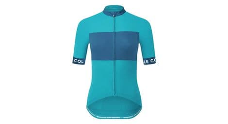 damen kurzarmtrikot le col sport blau von Le Col