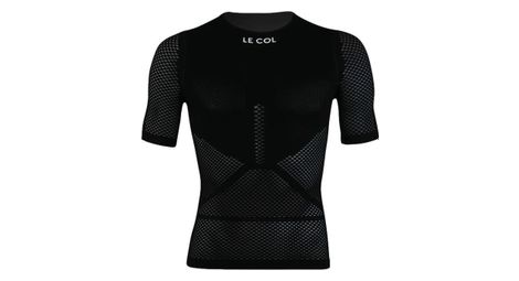 unisex kurzarm unterhemd pro mesh kragen schwarz unisex kurzarm unterhemd pro mesh kragen schwarz von Le Col