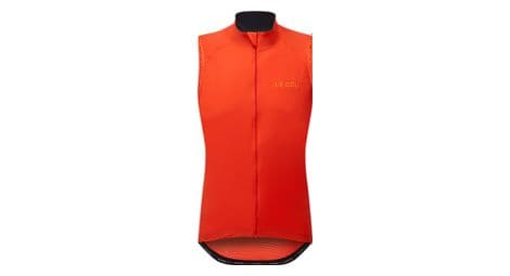 winddichte armellose le col sport ii jacke rot von Le Col