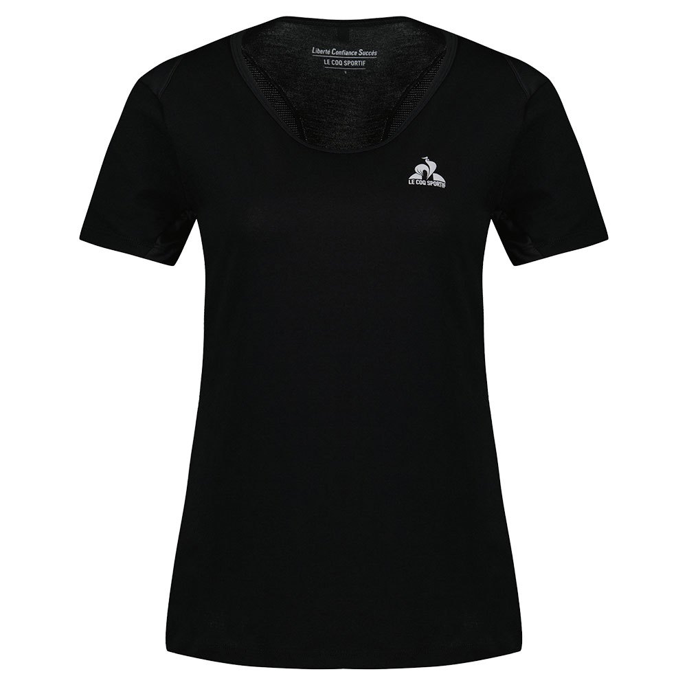 Le Coq Sportif 2310654 Training Lf N°3 Short Sleeve T-shirt Schwarz XS Frau von Le Coq Sportif