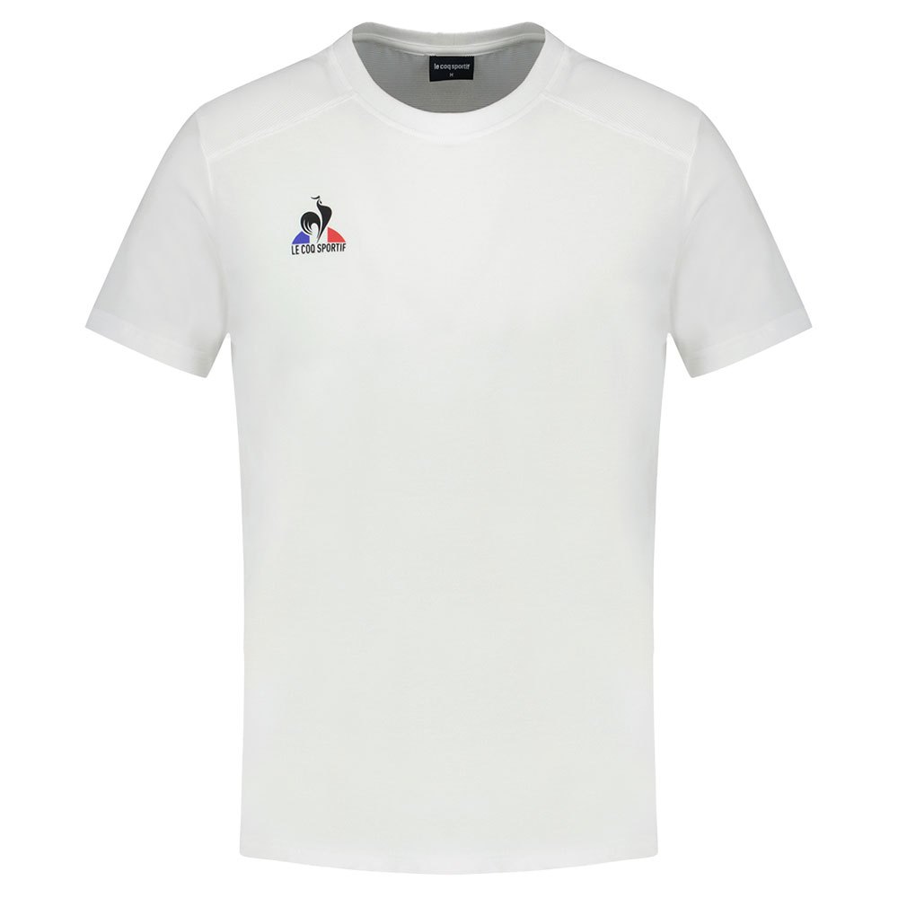 Le Coq Sportif 2320135 Tennis N°4 Short Sleeve T-shirt Weiß S Mann von Le Coq Sportif