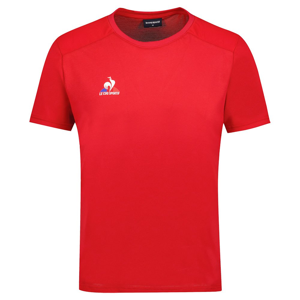 Le Coq Sportif 2320136 Tennis N°4 Short Sleeve T-shirt Rot S Mann von Le Coq Sportif