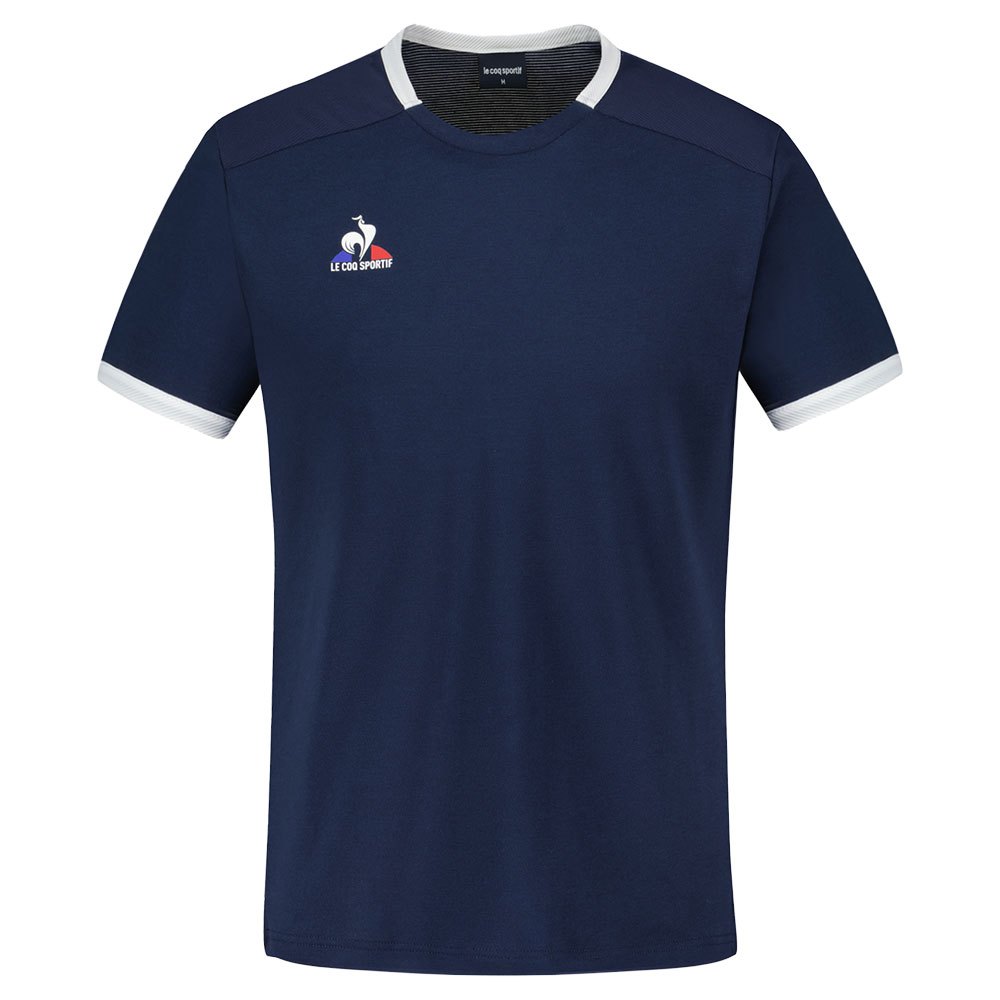 Le Coq Sportif 2320137 Tennis N°5 Short Sleeve T-shirt Blau 2XL Mann von Le Coq Sportif