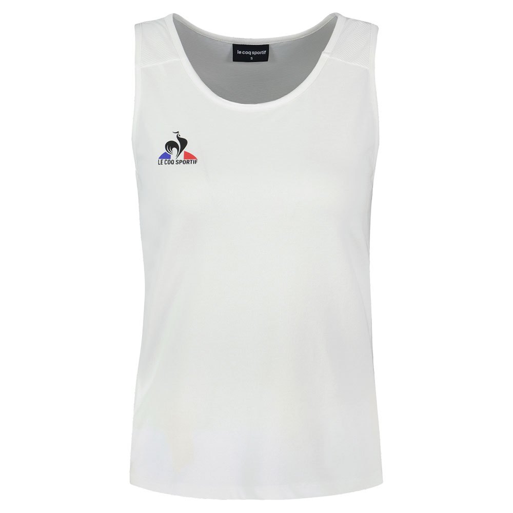 Le Coq Sportif 2320145 Tennis N°5 Sleeveless T-shirt Weiß XS Frau von Le Coq Sportif