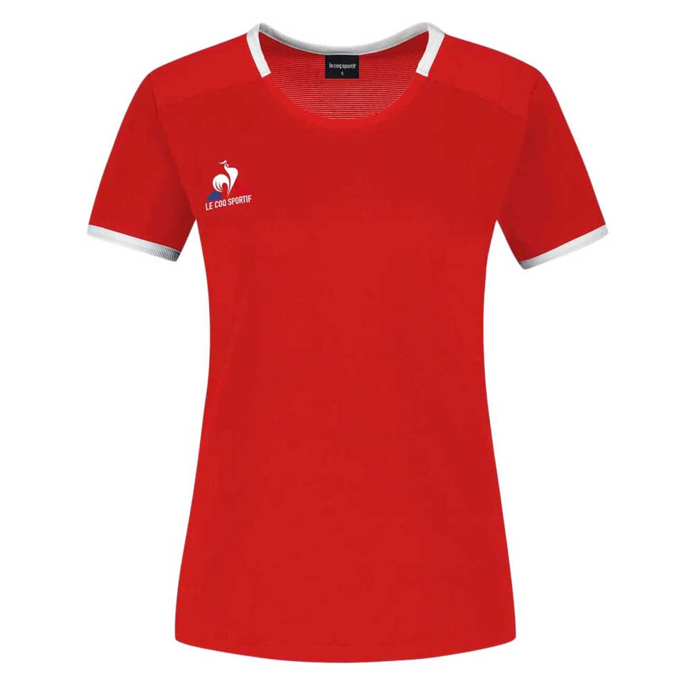 Le Coq Sportif 2320149 Tennis N°2 Short Sleeve T-shirt Rot XL Frau Le Coq Sportif 2320149 Tennis N°2 Short Sleeve T-shirt Rot XL Frau von Le Coq Sportif