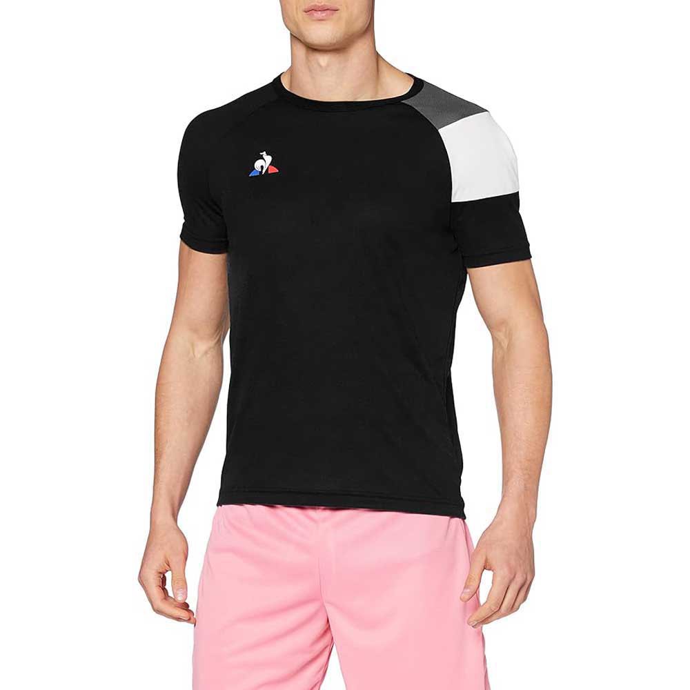 Le Coq Sportif Match Nº6 Short Sleeve T-shirt Schwarz 2XL Mann von Le Coq Sportif