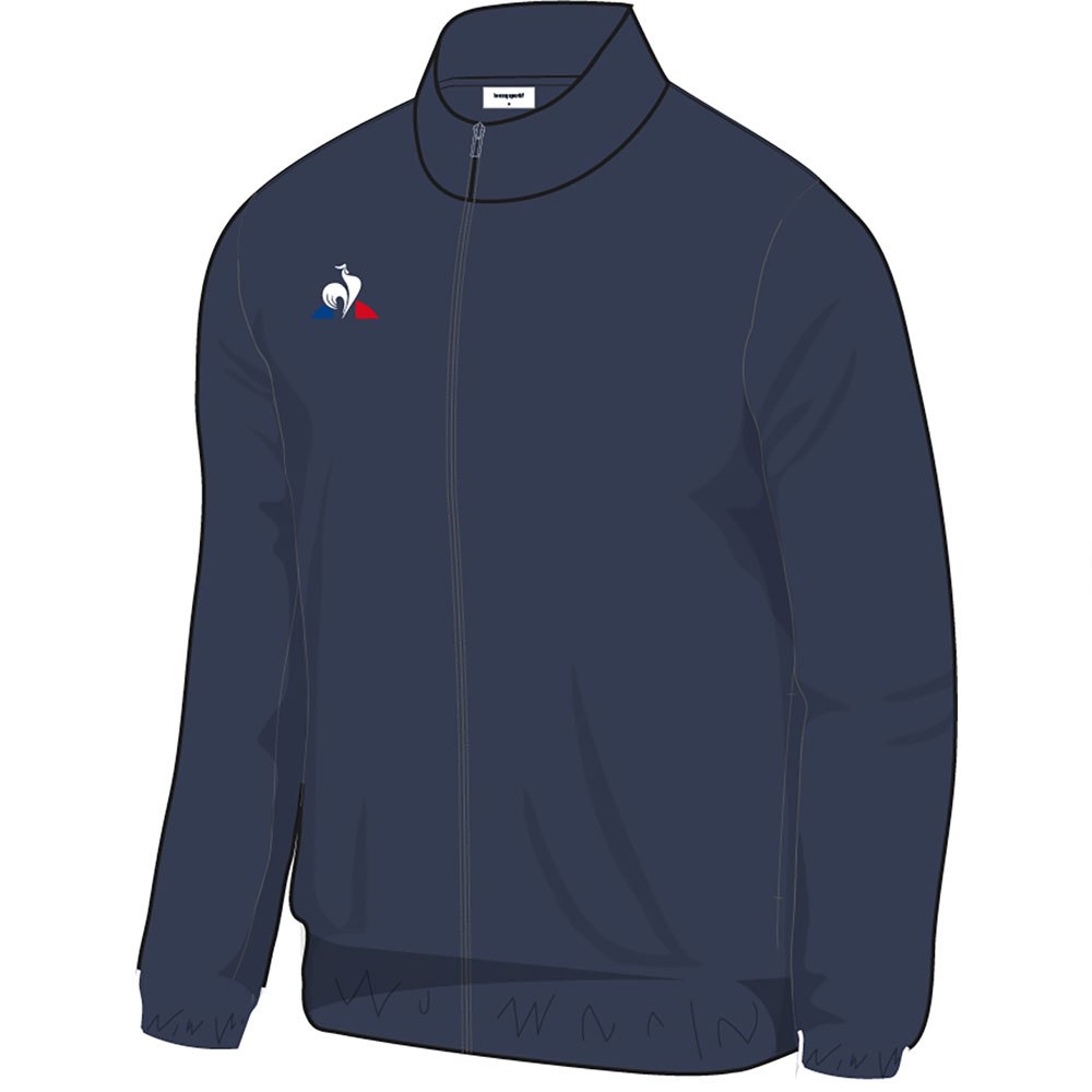 Le Coq Sportif Presentation Full Zip Sweatshirt Blau 10 Years von Le Coq Sportif