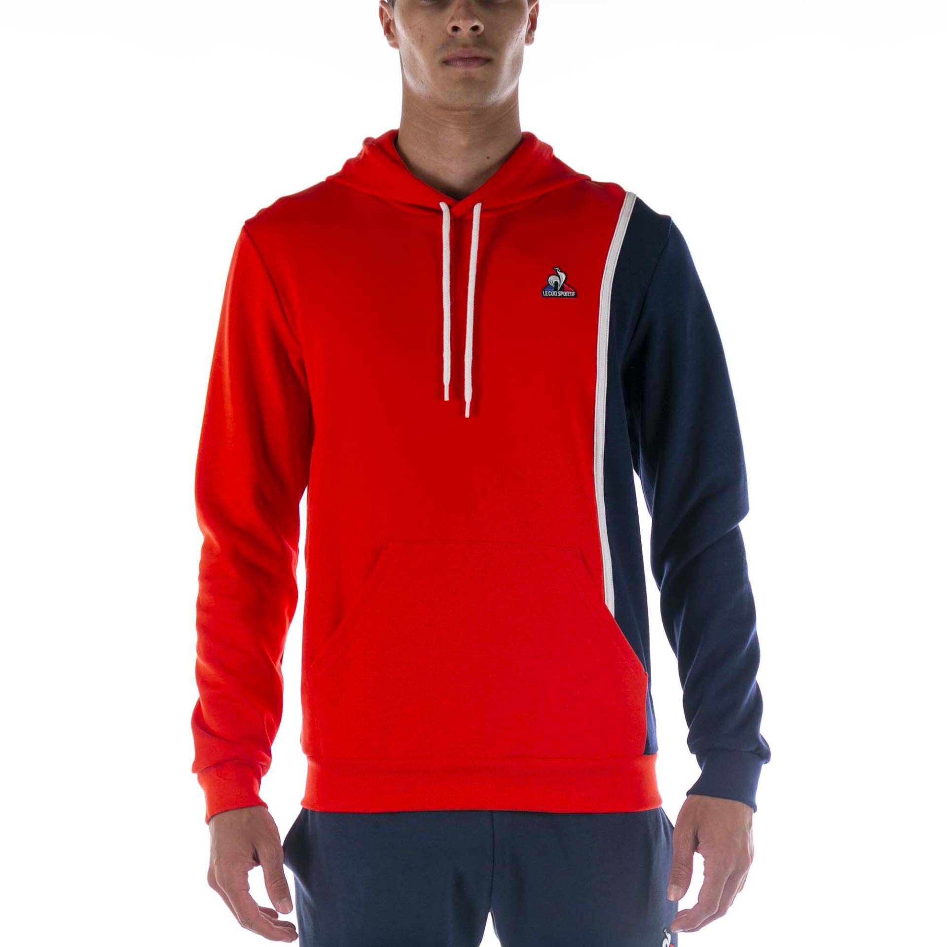 Le Coq Sportif Saison 1 Hoody N°1 M Rotes Sweatshirt Erwachsene von Le Coq Sportif