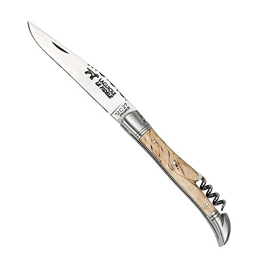 Le Fidele Messer Laguiole mit Korkenzieher Birke, 72366 von Le Fidele