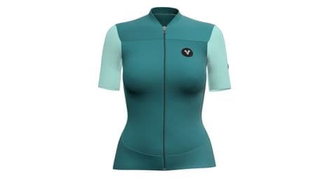 lebram ventoux uni damen kurzarmtrikot mint von LeBram