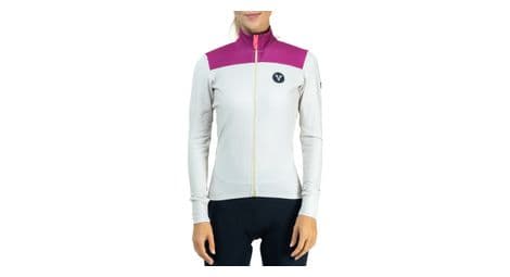 langarm trikot women lebram ventoux beige rose von LeBram