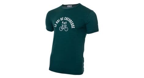 lebram x sports d epoque roi de chevreuse t shirt bottle green von LeBram