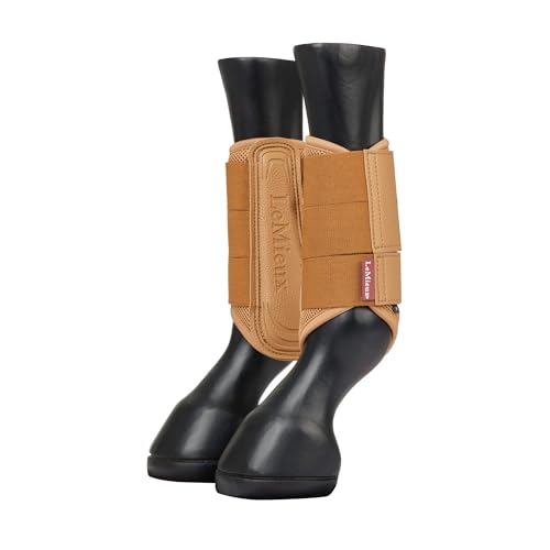 LeMieux Arika Mesh Brushing Boots - Ginger Medium von LeMieux