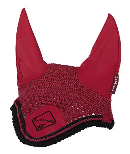 LeMieux Classic Lycra Fly Hood Chilli Fliegenhaube, XL LeMieux Classic Lycra Fly Hood Chilli Fliegenhaube, XL von LeMieux