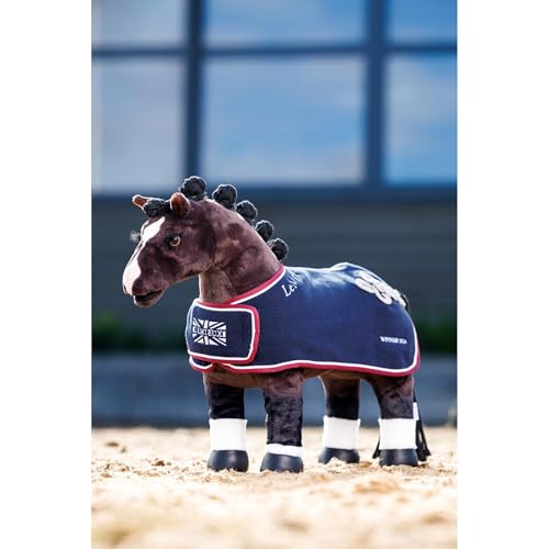 LeMieux Toy Pony Winners Teppich - Navy Fleece Teppich - Dekorative Hüft Ornamente - Perfekte Spielzeug Ponys LeMieux Toy Pony Winners Teppich - Navy Fleece Teppich - Dekorative Hüft Ornamente - Perfekte Spielzeug Ponys von LeMieux