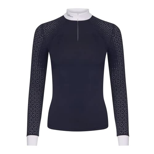 LeMieux Reitsport-Shirt für Damen, langärmelig, für Pferdeshow, Wettkampf-Shirts und Reitbekleidung, navy, 38 LeMieux Reitsport-Shirt für Damen, langärmelig, für Pferdeshow, Wettkampf-Shirts und Reitbekleidung, navy, 38 von LeMieux