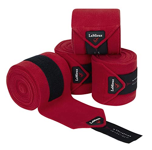 LeMieux Polo Bandages Set of 4 Chilli, L LeMieux Polo Bandages Set of 4 Chilli, L von LeMieux