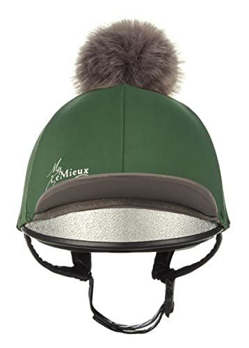 LeMieux Pom Hat Silk Hunter Green Mütze aus Seide, Einheitsgröße LeMieux Pom Hat Silk Hunter Green Mütze aus Seide, Einheitsgröße von LeMieux