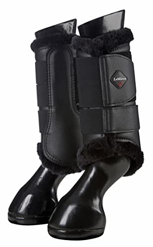 LeMieux Pro Sport Fleece Lined Brushing Boots Large Black LeMieux Pro Sport Fleece Lined Brushing Boots Large Black von LeMieux