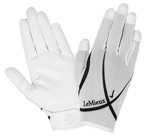 LeMieux Pro Touch Soleil Reithandschuhe aus Netzstoff, Größe XS, Schwarz LeMieux Pro Touch Soleil Reithandschuhe aus Netzstoff, Größe XS, Schwarz von LeMieux