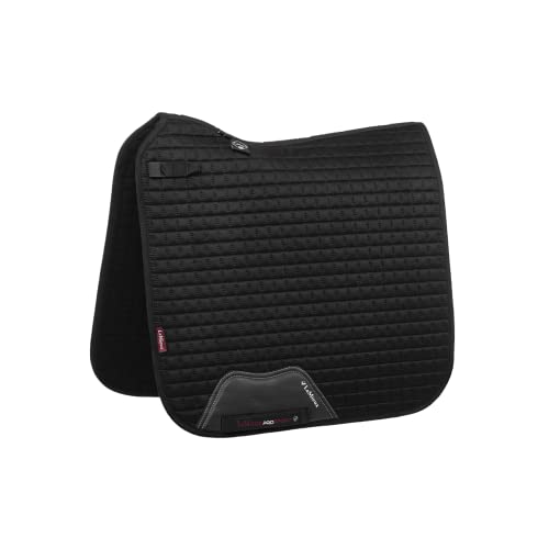 LeMieux Prosport Suede Dressage Square Dressur-Schabracke, Schwarzes Wildleder, quadratisch, L LeMieux Prosport Suede Dressage Square Dressur-Schabracke, Schwarzes Wildleder, quadratisch, L von LeMieux
