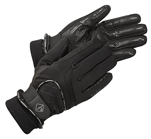 LeMieux ProTouch wasserdichte Lite Handschuhe, Unisex, Schwarz, Größe XL LeMieux ProTouch wasserdichte Lite Handschuhe, Unisex, Schwarz, Größe XL von LeMieux