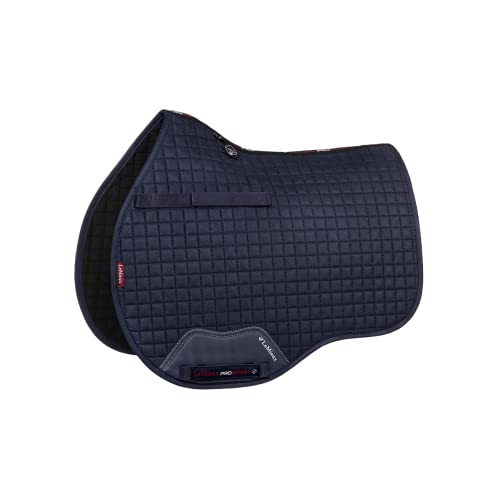 LeMieux Prosport Suede Gp Square Sattelpolster, Navy, L von LeMieux