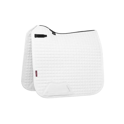 LeMieux Prosport Suede Dressage Square Dressur-Sattelpolster, weiß, S/M LeMieux Prosport Suede Dressage Square Dressur-Sattelpolster, weiß, S/M von LeMieux