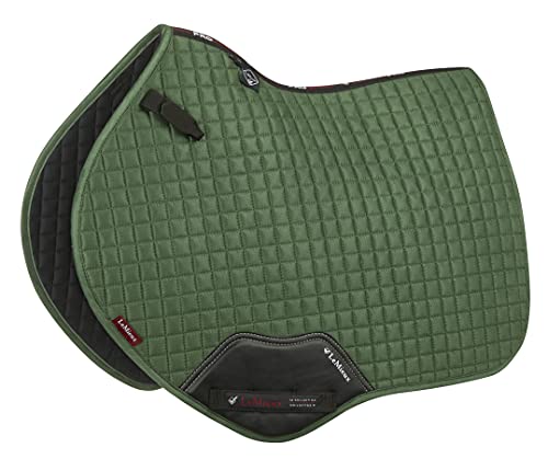 LeMieux Close Contact Sattelunterlage aus Veloursleder, quadratisch, Grün Schabracke, Hunter Green Suede Square, S/M LeMieux Close Contact Sattelunterlage aus Veloursleder, quadratisch, Grün Schabracke, Hunter Green Suede Square, S/M von LeMieux