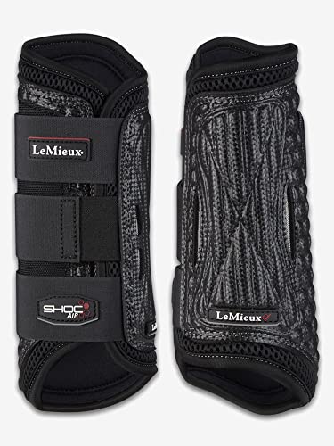 LeMieux Shoc Air Langlaufstiefel, vorne M Schwarz von LeMieux