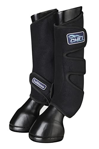 LeMieux Tendon Chill Boots Kühlgamaschen schwarz, Größe:OneSize von LeMieux