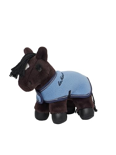 LeMieux Tiny Pony Freya – weicher brauner Mantel – Taschenfreundliche Größe – inklusive winzigem Pony-Fleece-Teppich von LeMieux