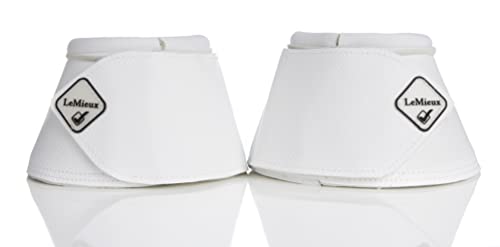 LeMieux Unisex-Erwachsene Leder-Wickelband, rund, 1 Paar Hufglocken, weiß, L LeMieux Unisex-Erwachsene Leder-Wickelband, rund, 1 Paar Hufglocken, weiß, L von LeMieux