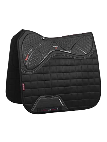LeMieux X-Grip Silicone Dressage Square Dressurschabracke, Schwarz, L LeMieux X-Grip Silicone Dressage Square Dressurschabracke, Schwarz, L von LeMieux