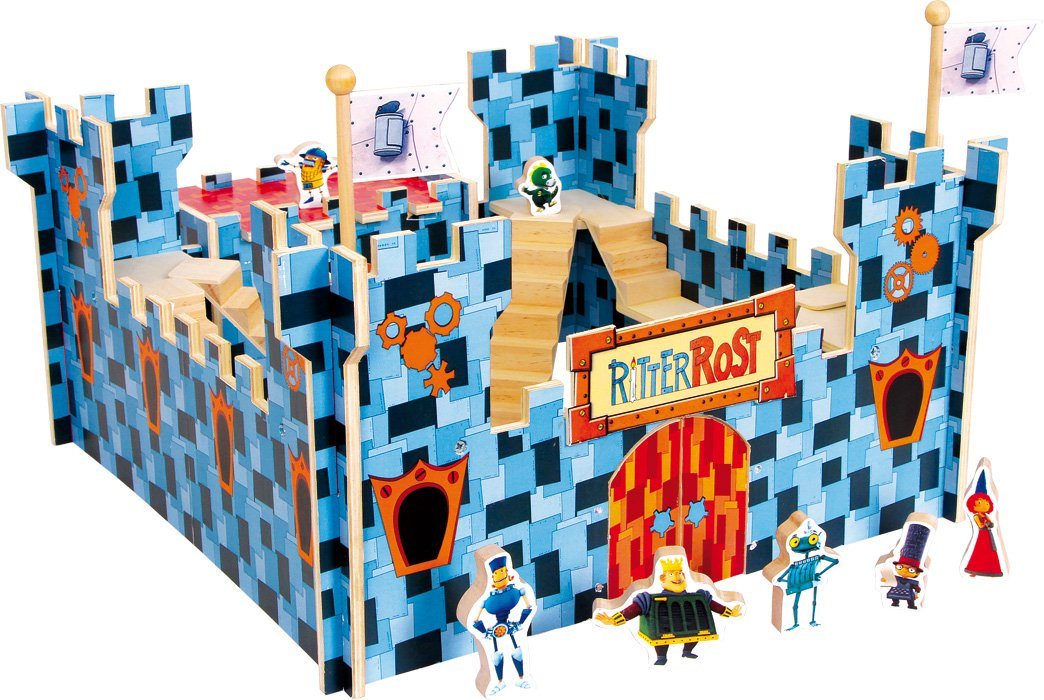 LeNoSa Spielzelt Ritter Rost Ritterburg • Spielwelt für Kinder • ca. 47 x 47 x 25 cm von LeNoSa
