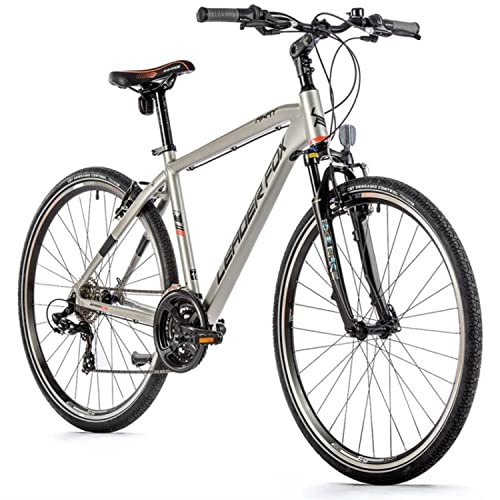Leaderfox 28 Zoll Cross Fahrrad Leader Fox Away Trekking Bike 21 Gang Silber matt Rh57cm, K23/1/1/1/1/225 Leaderfox 28 Zoll Cross Fahrrad Leader Fox Away Trekking Bike 21 Gang Silber matt Rh57cm, K23/1/1/1/1/225 von Leaderfox