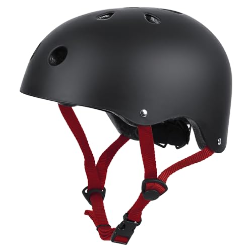 LeapBeast Skaterhelm Fahrradhelm, Belüftung | Sicherheit | leicht | Skateboarding Helm für Fahrrad Skateboard Scooter BMX Kind Erwachsene von LeapBeast