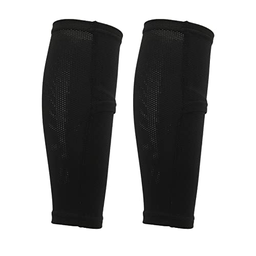 Leapiture 1 Pair Shin Guard Sleeves Shin Pad Socks Football Training Guard Sleeves Breathable Durability for Soccer Football (S-Größe) von Leapiture