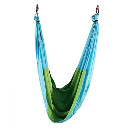 Leapiture Aerial Yoga Hängematte Pilates Stretch Band Aerial Yoga Fitness Hängende Griff Inversion Swing Sling Hängematte Für Heimpraxis Yoga Studios(Grün) von Leapiture