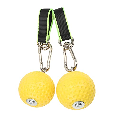 Leapiture Pull Up Grips Ball, tragbare Handgriffbälle, Krafttrainings-Griffbälle, geeignet für Fitness-Enthusiasten im Herbst, erhöhen Sie die Handkraft (97mm model) von Leapiture