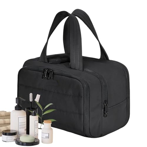 Damen-Kulturbeutel, Badezimmertasche, Kulturbeutel Für Damen,Badetasche Für Reisen, Leichte, Große Kulturbeutel Mit Großer Öffnung, Damenhandtaschen, Geldbörsen, Kosmetik-Aufbewahrungstasche Für von LearnLyrics