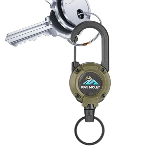 Einfach zu ziehende Schnalle, elastische Schnalle, einziehbarer Schlüsselkarabiner, Diebstahlschutz, Metall, leicht zu ziehen, Schnalle für Outdoor-Camping Einfach zu ziehende Schnalle, elastische Schnalle, einziehbarer Schlüsselkarabiner, Diebstahlschutz, Metall, leicht zu ziehen, Schnalle für Outdoor-Camping von LearnLyrics