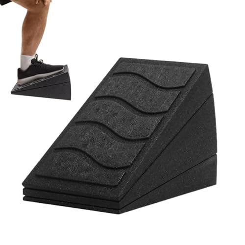 Kalb -Stretchkeil, Knöchel und Fußneigung Board - Squat Wedge Neigung Slant Board,3-teiliges Set 3-in-1-Stretching-Schrägpedal, Stretching-, Kniebeugen-Fußpolster, koordinierte Wadenm Kalb -Stretchkeil, Knöchel und Fußneigung Board - Squat Wedge Neigung Slant Board,3-teiliges Set 3-in-1-Stretching-Schrägpedal, Stretching-, Kniebeugen-Fußpolster, koordinierte Wadenm von LearnLyrics
