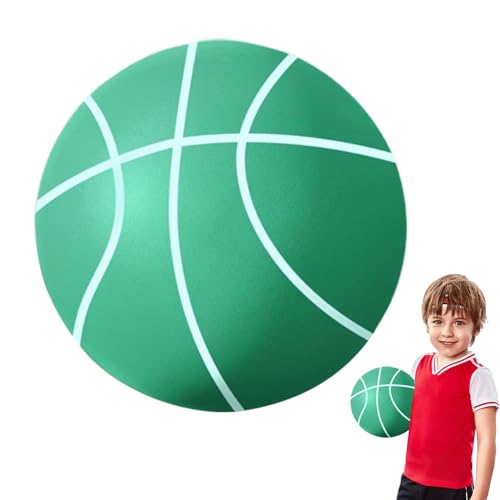 LearnLyrics Geräuscharmes Basketballtraining – Airless Hallen-Basketball, schneller Rückprall, Indoor-Basketball, leise, professionelles Training, Basketball von LearnLyrics