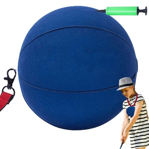 LearnLyrics Golf-Trainingsball, Trainingshilfe für Golf, Smart Ball, Trainingshilfe mit Luftpumpe, intelligenter Ballhaltungskorrektor für Golfer von LearnLyrics