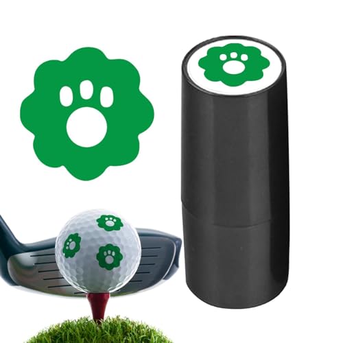 LearnLyrics Golfball-Finder-Marker – Lichtempfindlichkeitsball-Stempel, Golfball-Identifikation, dauerhafter Ball-Öl-Stempel, Golfball-Lichtempfindlichkeits-Identifikationsstempel für Golfball-Zubehör von LearnLyrics