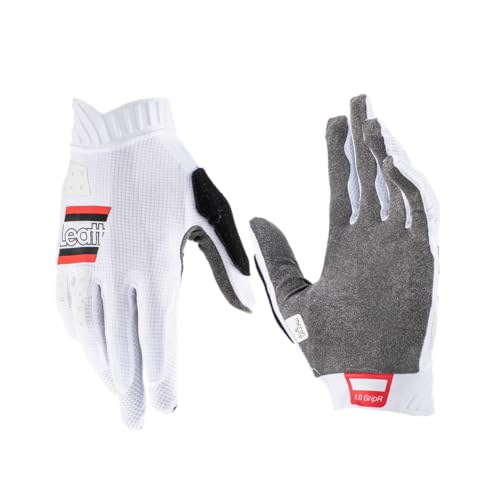 Leatt Glove MTB 1.0 GripR Jr #L/EU7/US8 Wht von Leatt