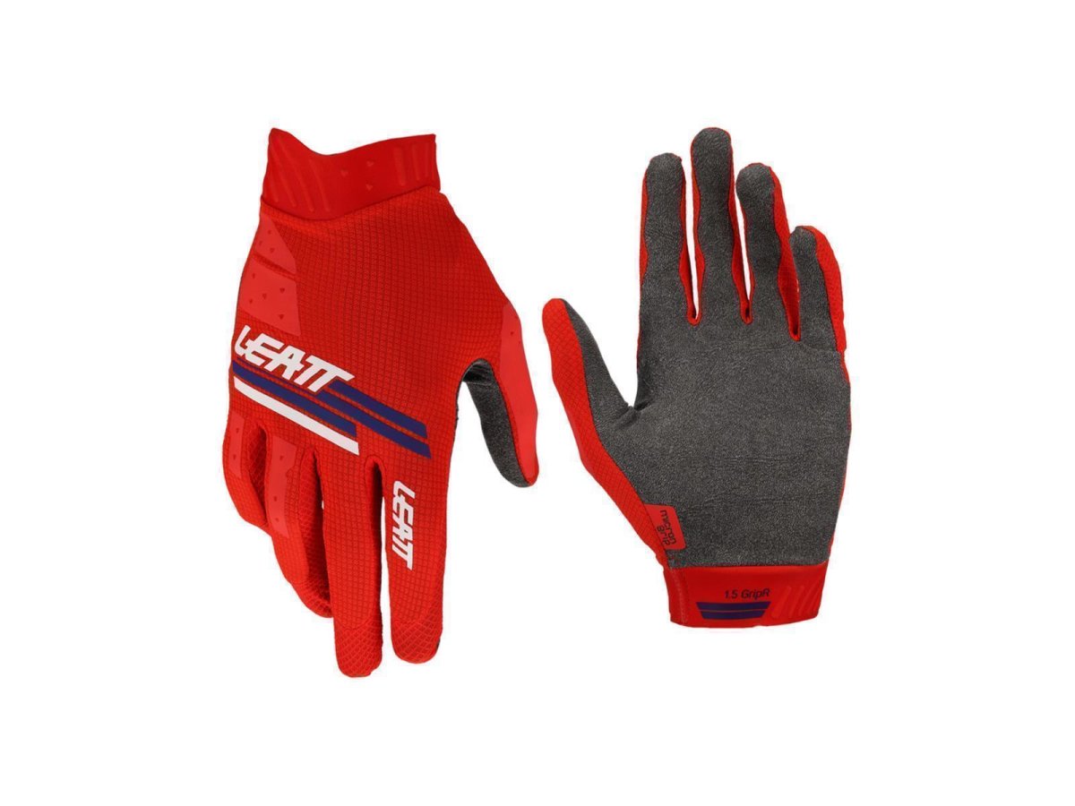 Handschuhe 1.5 GripR Uni rot S von Leatt