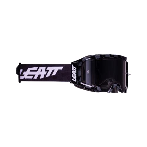 Velocity 5.5 Iriz Brushed goggle with bulletproof and antifog lens, roll-off... von Leatt